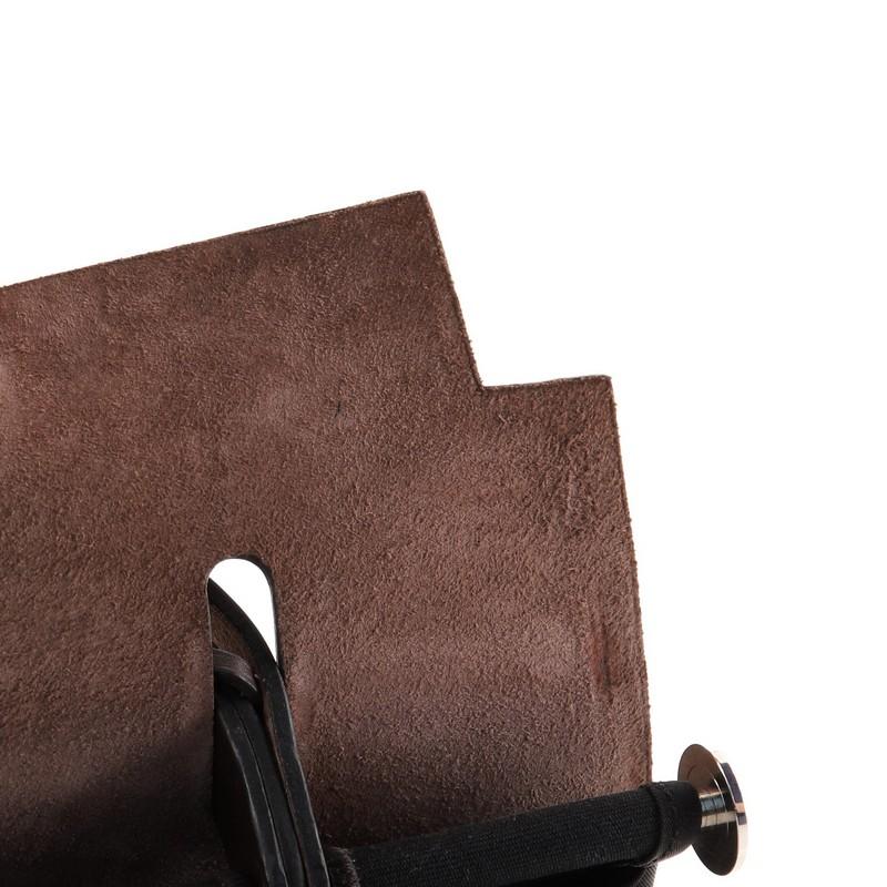 Hermes Herbag Zip Leather and Toile 31 3
