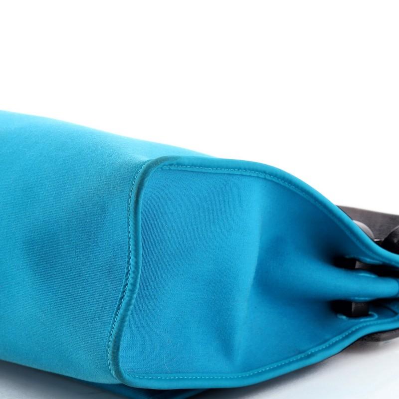 Hermes Herbag mit Reißverschluss aus Leder und Toile 31 2