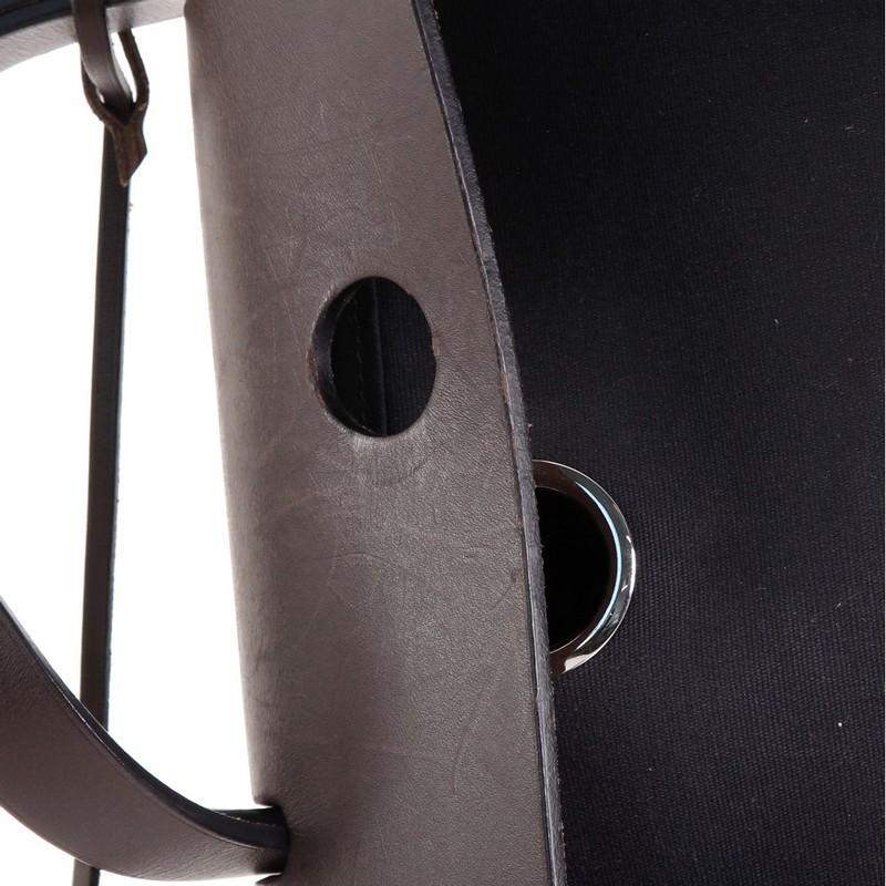 Hermes Herbag Zip Leather and Toile 31 2