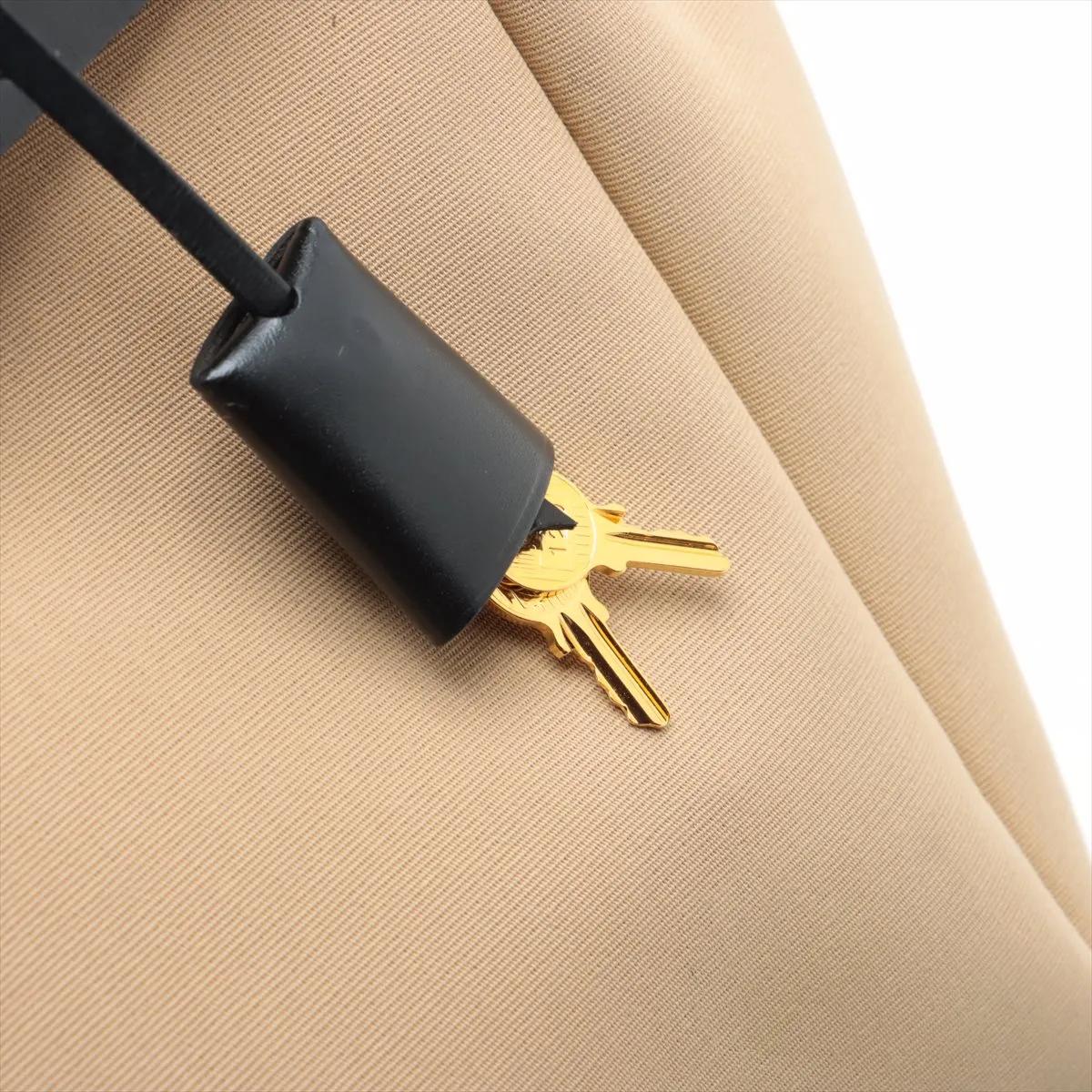 *Hermès Herbag Zip PM Beige x Schwarz im Angebot 13