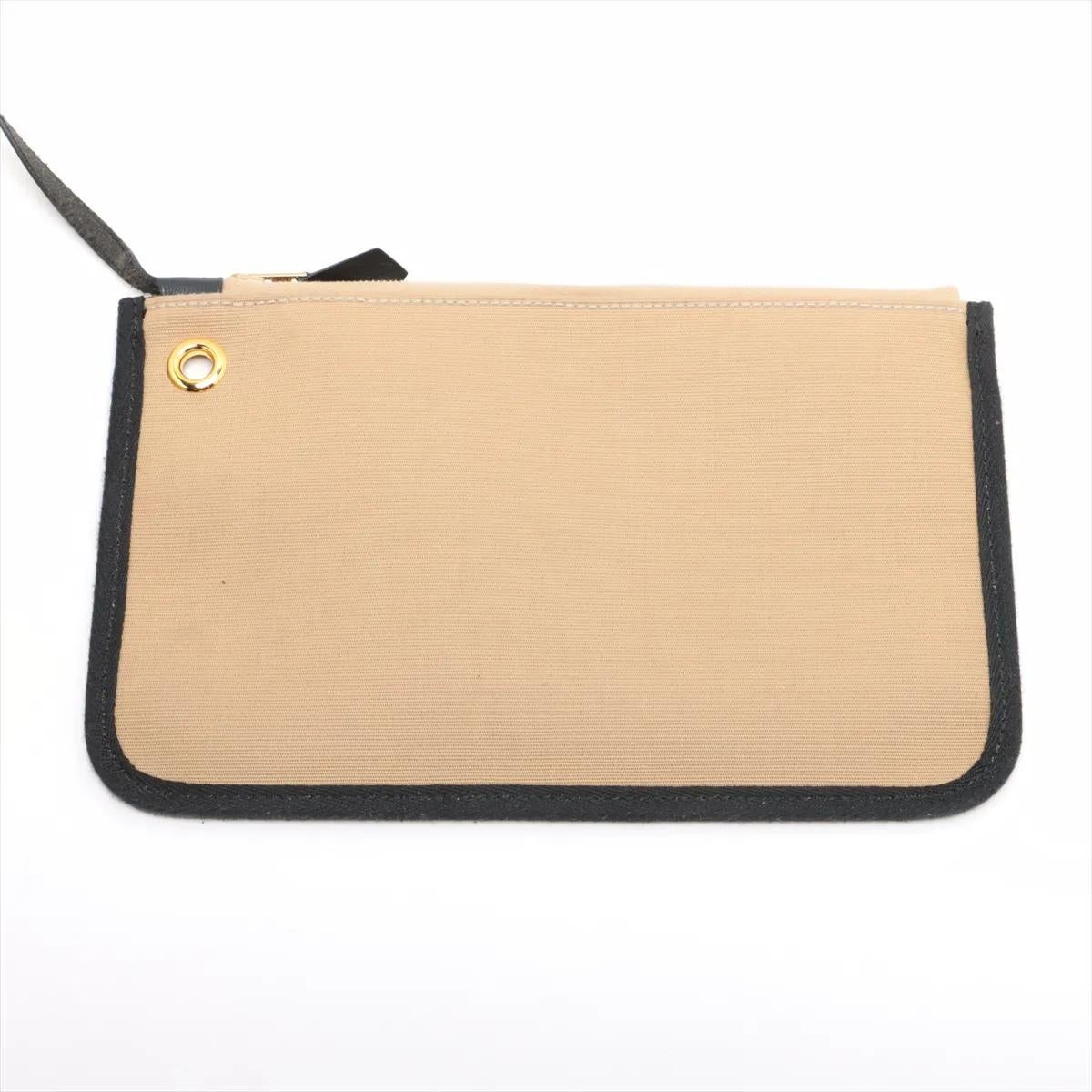*Hermès Herbag Zip PM Beige x Schwarz im Angebot 14