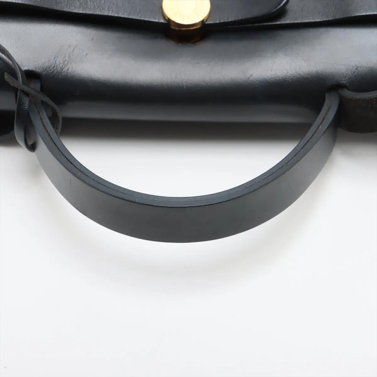 *Hermès Herbag Zip PM Beige x Schwarz im Angebot 2