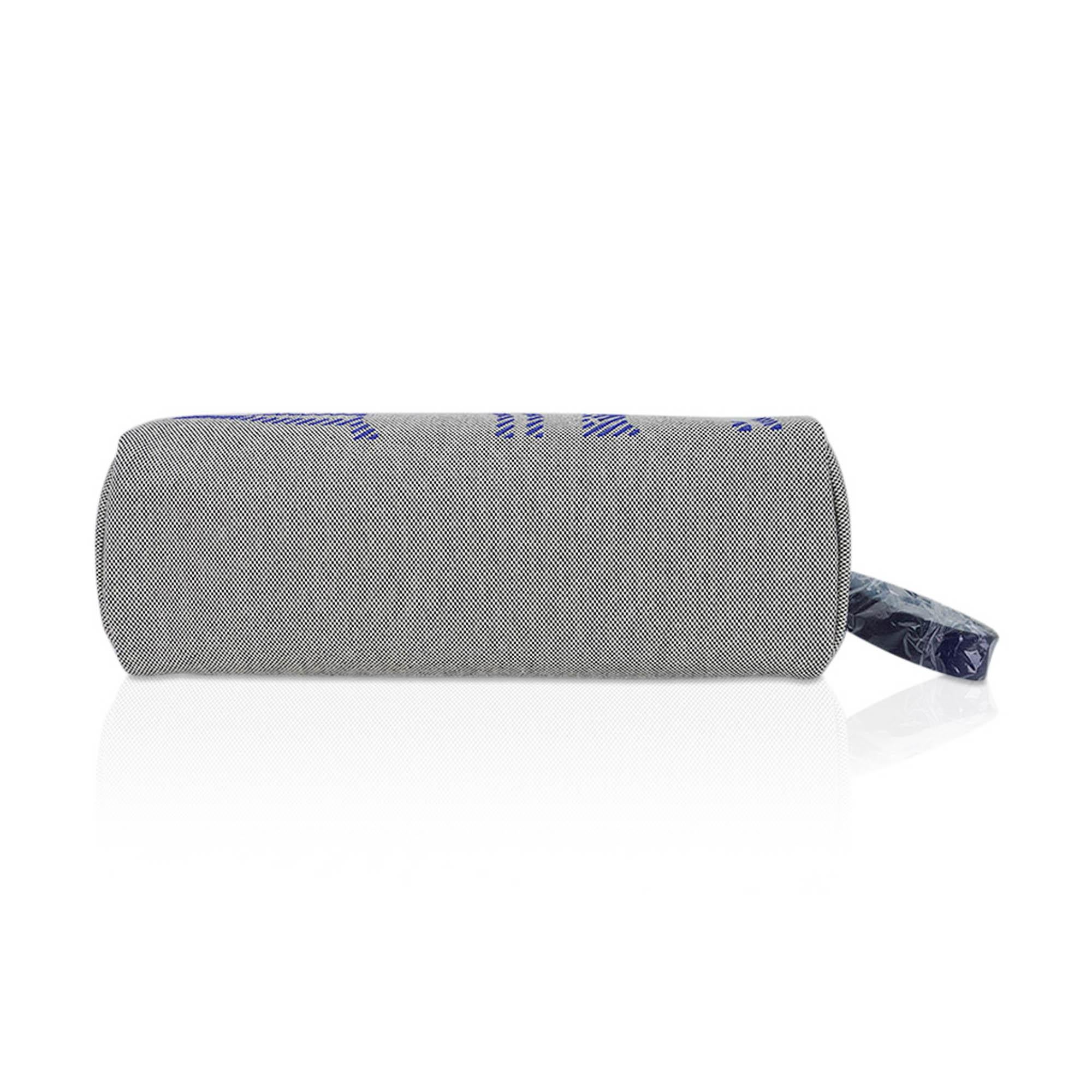 Hermes Herbag Zip Retourne 31 Brides de Gala Toile Blue Sapphire Vache Hunter 9