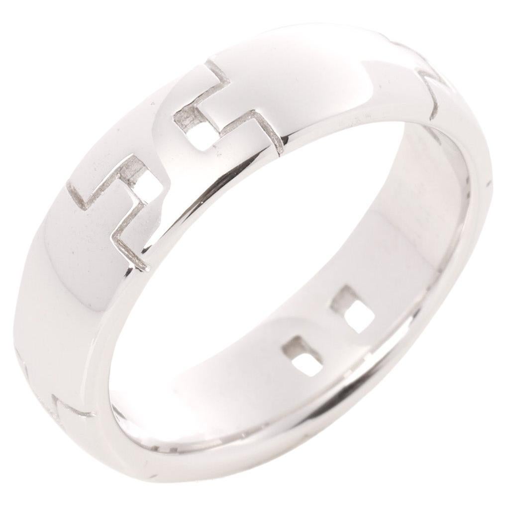 Hermès Hercules Diamond-Set Gold Ring For Sale at 1stDibs | hermes