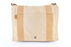 Hermès Herline 224186 Orange Canvas Messenger Bag