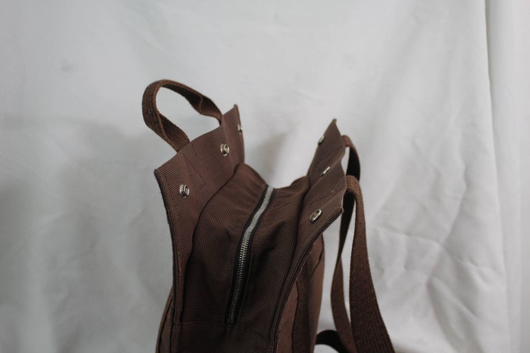 Herline Canvas Backpack Brown