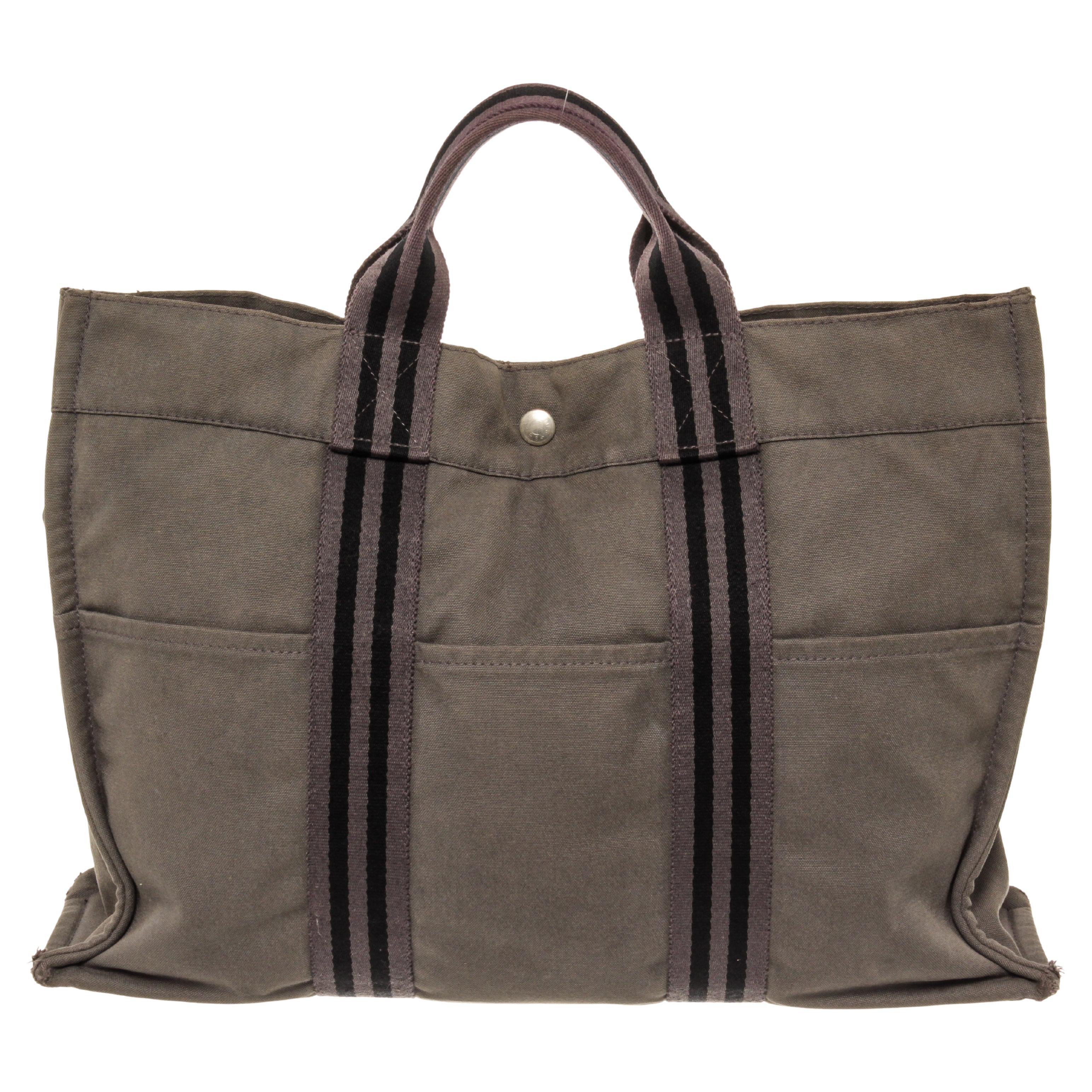 hermès tote bag leather