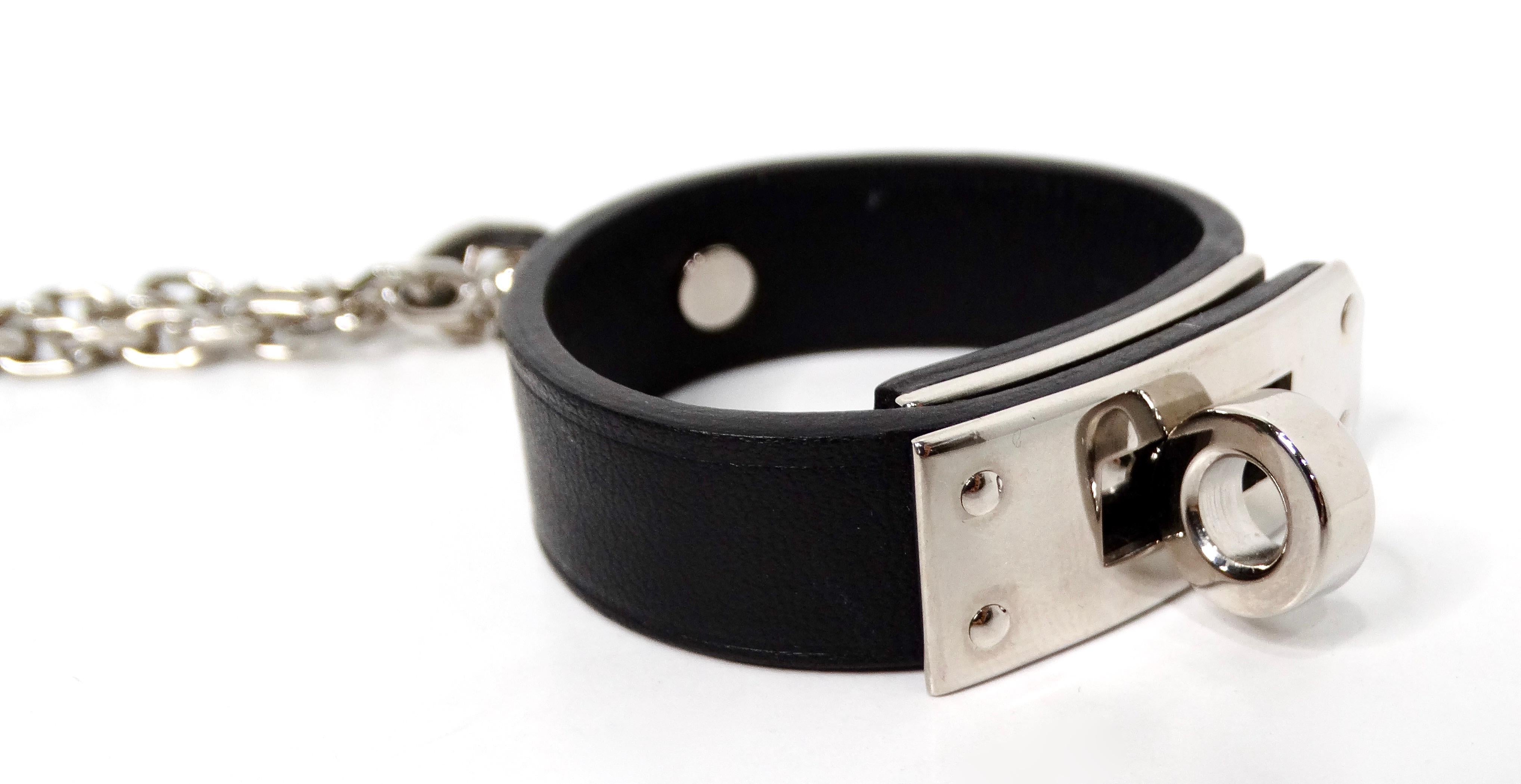 Hermes Clip Kelly en cuir de veau Swift noir Bon état - En vente à Scottsdale, AZ