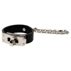 Hermes Black Swift Calfskin Kelly Glove Clip