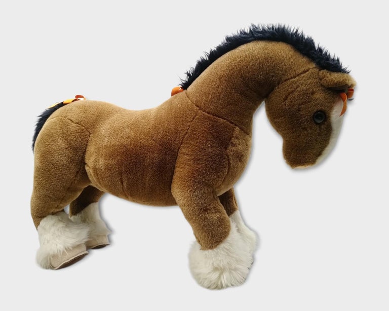 Women's or Men's Hermes Hermy The Horse Large Plush Toy For Sale
