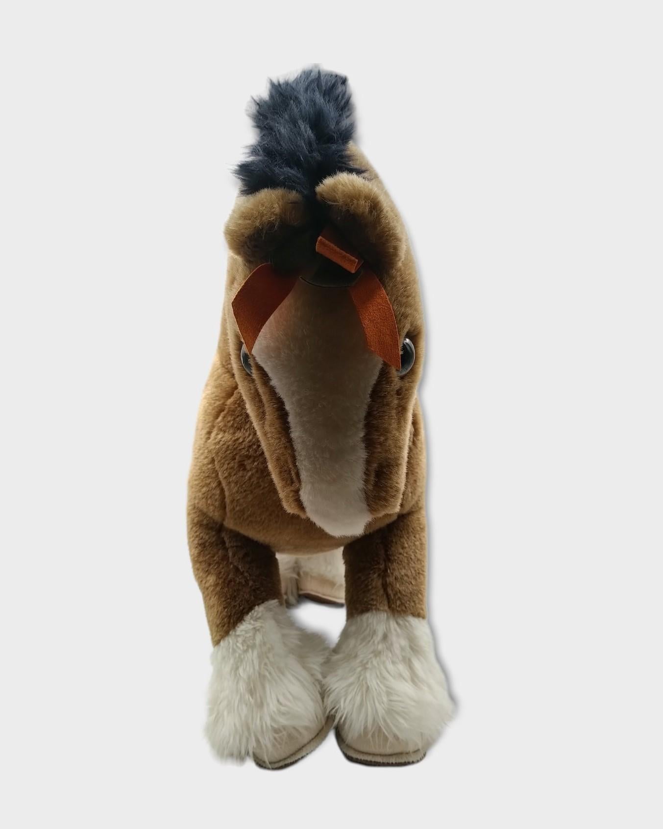 Brown Hermes Hermy The Horse Large Plush Toy For Sale