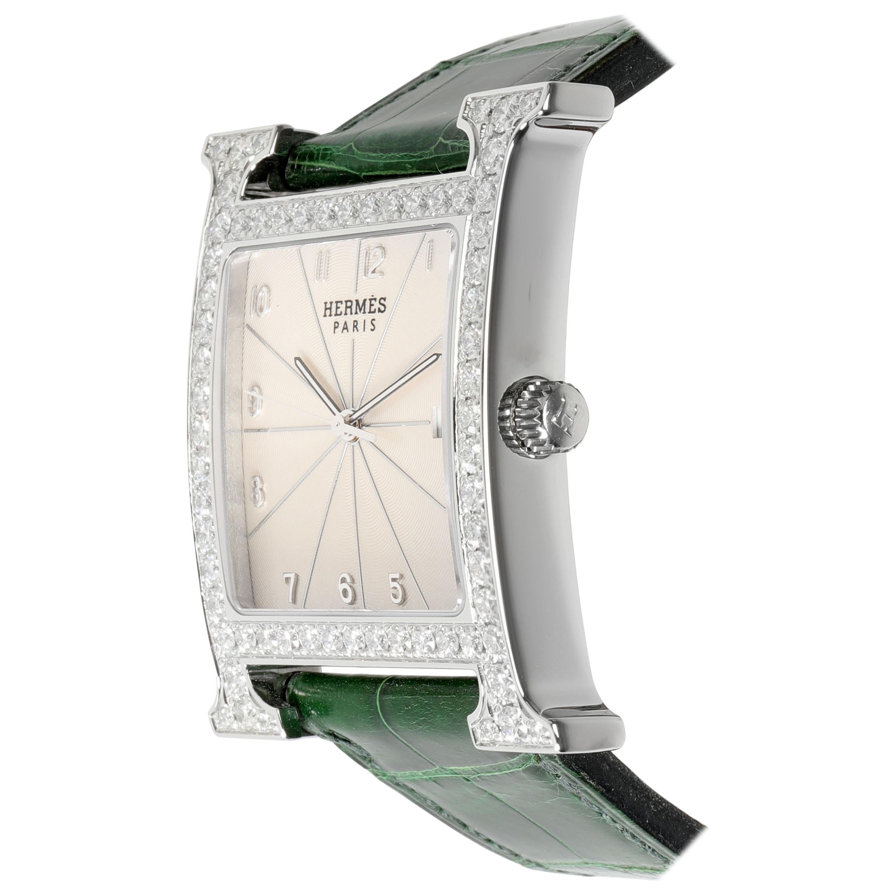 Hermès Heure H HH1-830 Unisex Watch in Stainless Steel