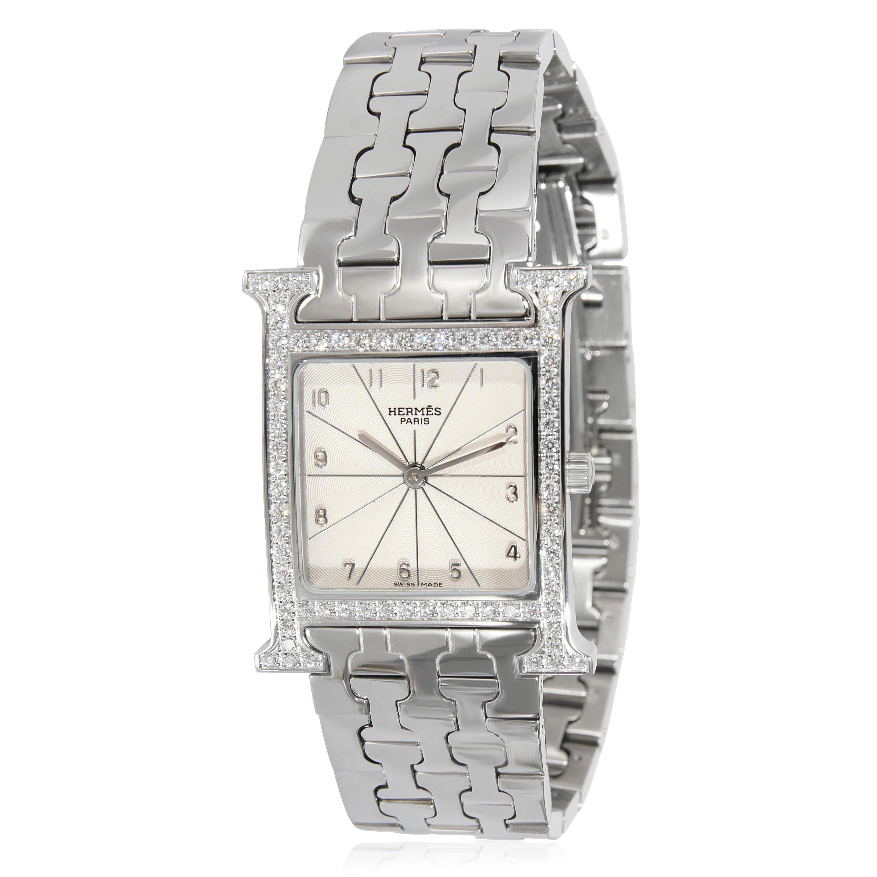 Hermès Heure H HH1.530.271/4805 Unisex Watch in  Stainless Steel 1