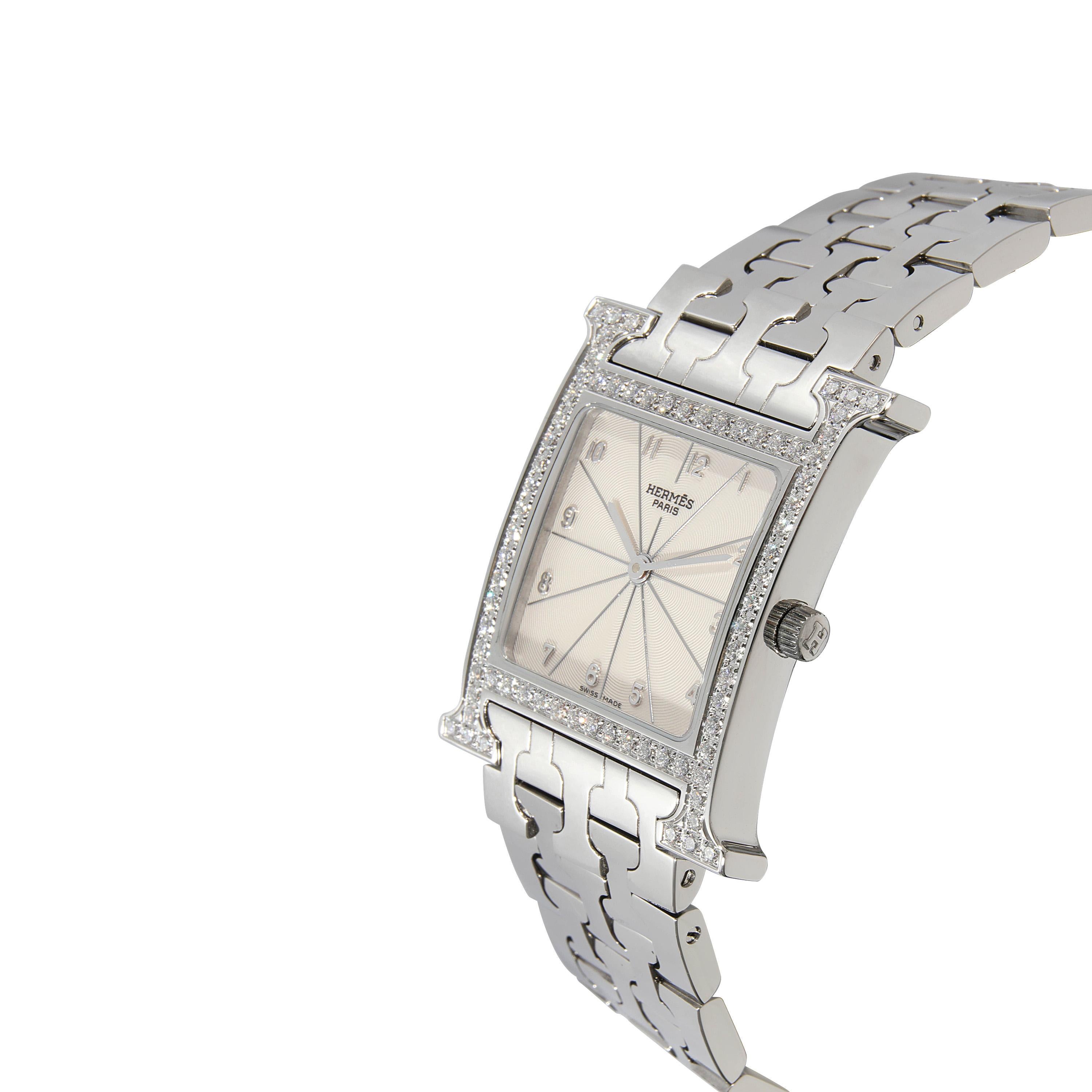 Hermès Heure H HH1.530.271/4805 Unisex Watch in  Stainless Steel 3