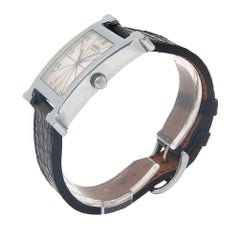 Hermes Heure H Hour Stainless Steel Men's Watch Quartz HH1.810