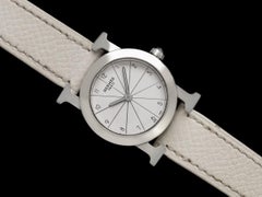 Hermes Heure H Ronde Ladies Quartz Watch - Stainless Steel