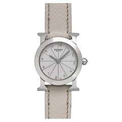 Hermes Heure H Ronde Ladies Quartz Watch - Stainless Steel