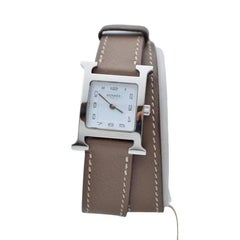 HERMES Heure H Femmes 21x30mm Ref : HH1.210