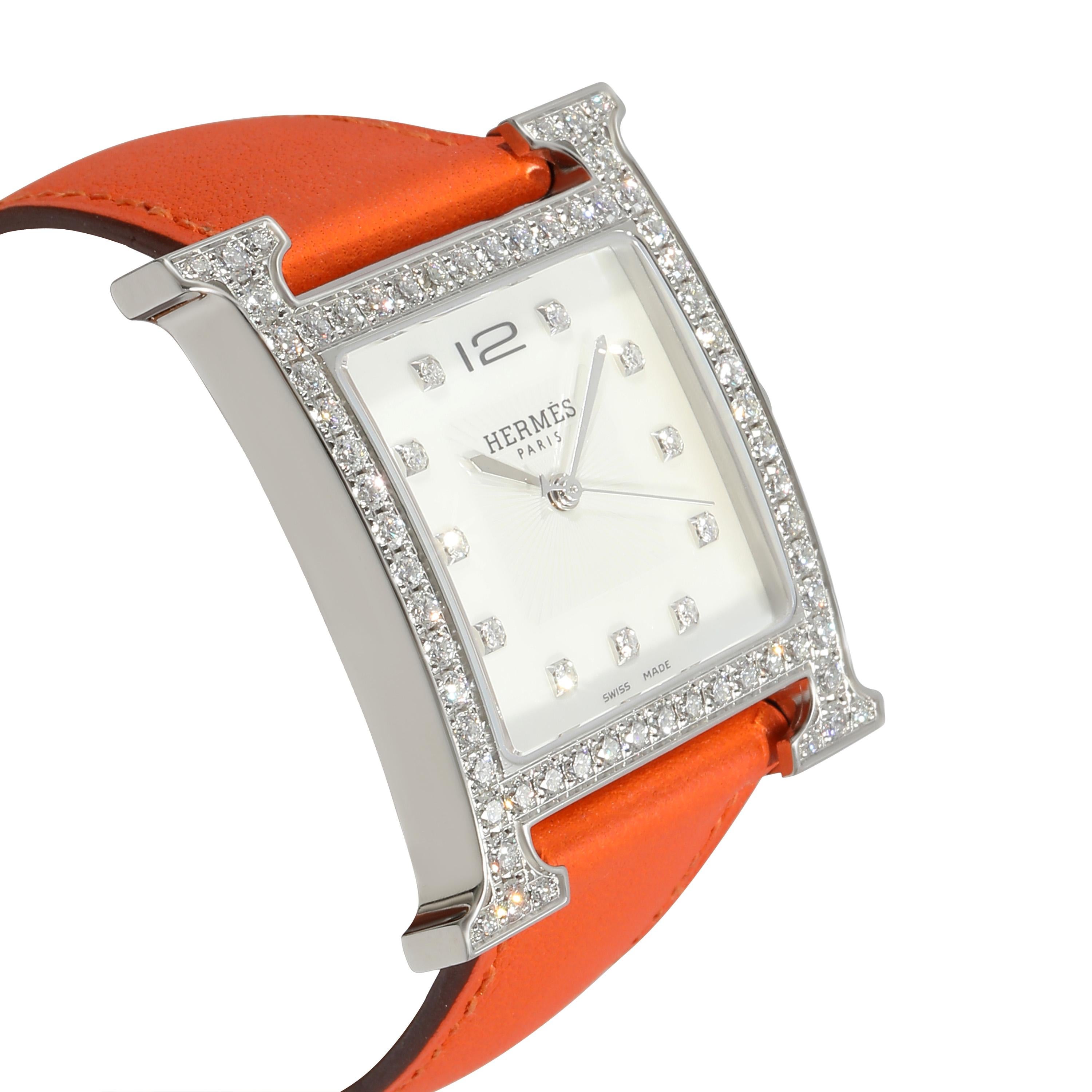 Hermès Heures H HH1.830 Unisex-Uhr in  Rostfreier Stahl 1