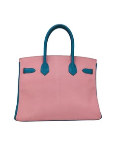 Hermes HHS Chevre Birkin 30 Bi Color