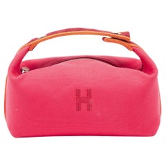 Hermes Hibiscus Toile Small Bride-A-Brac Pouch