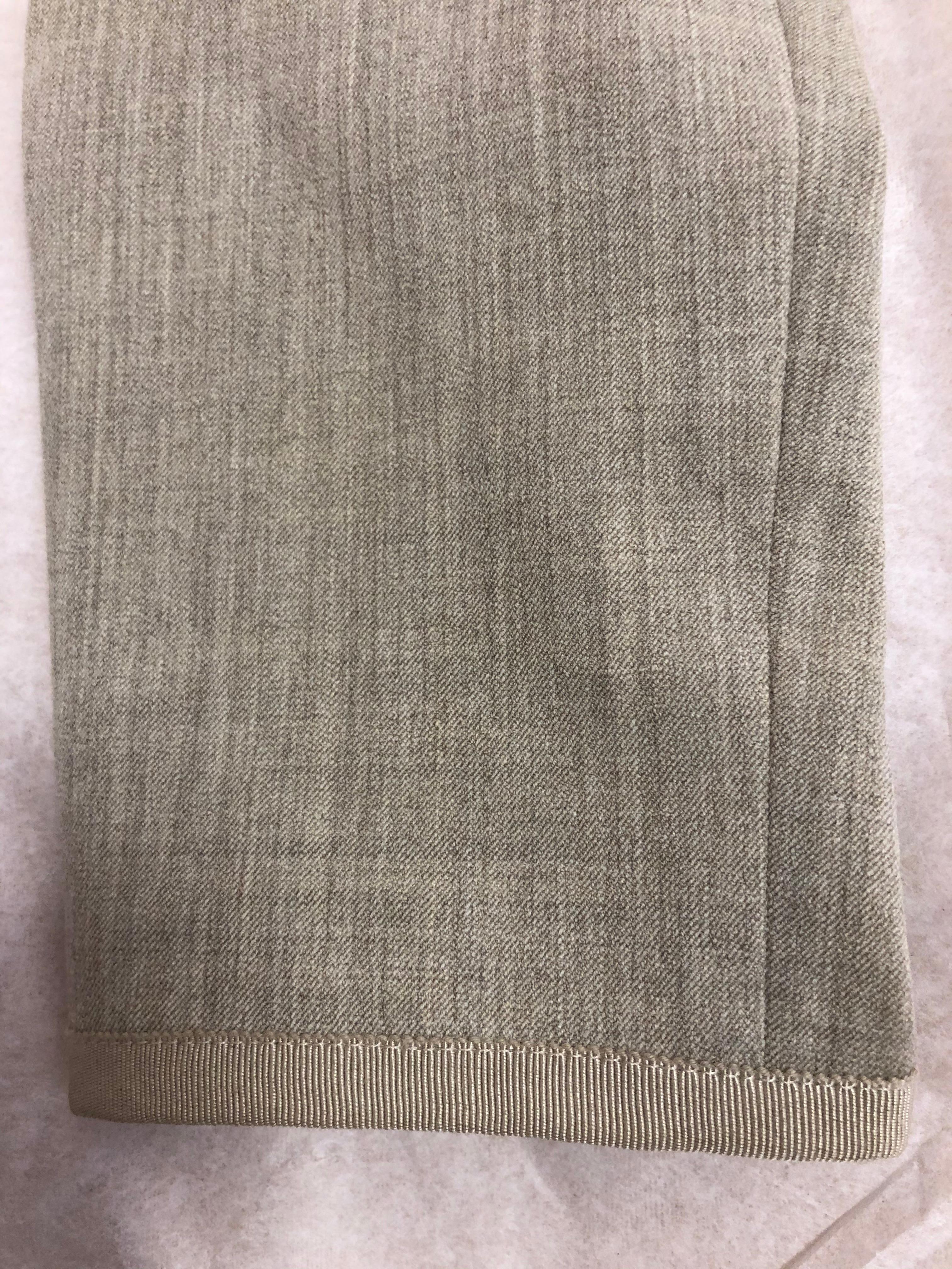 Hermes High Waisted Jodhpurs with Clou de Selle Ankle Snaps 38 Fr In Excellent Condition In Port Hope, ON