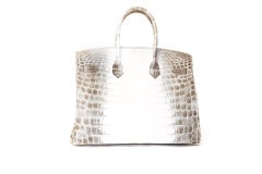 Hermès Himalayan 35 cm Crocodile Birkin