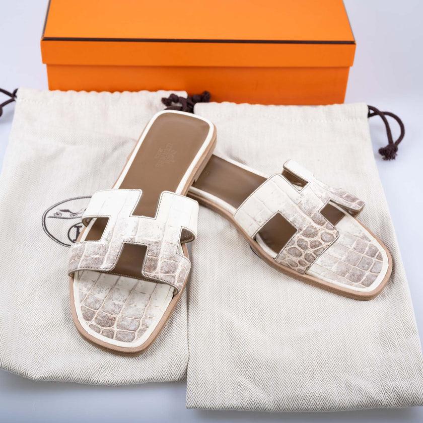 sandalias hermes cocodrilo