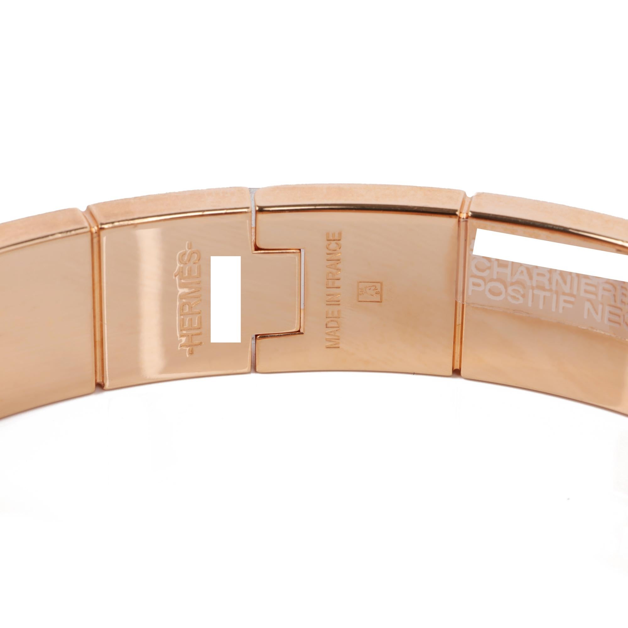 ITEM CONDITION	Excellent
MANUFACTURER	Hermès
GENDER	Women's
ACCOMPANIED BY	Hermes Dust Bag
BRACELET WIDTH	12mm
BRACELET LENGTH	16cm
TOTAL WEIGHT	40.1g
