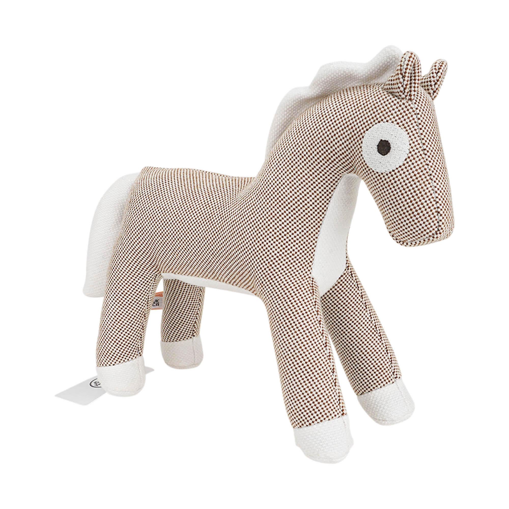 Hermes Honore Epopee Horse Plush Toy Naturel H Canvas For Sale 1