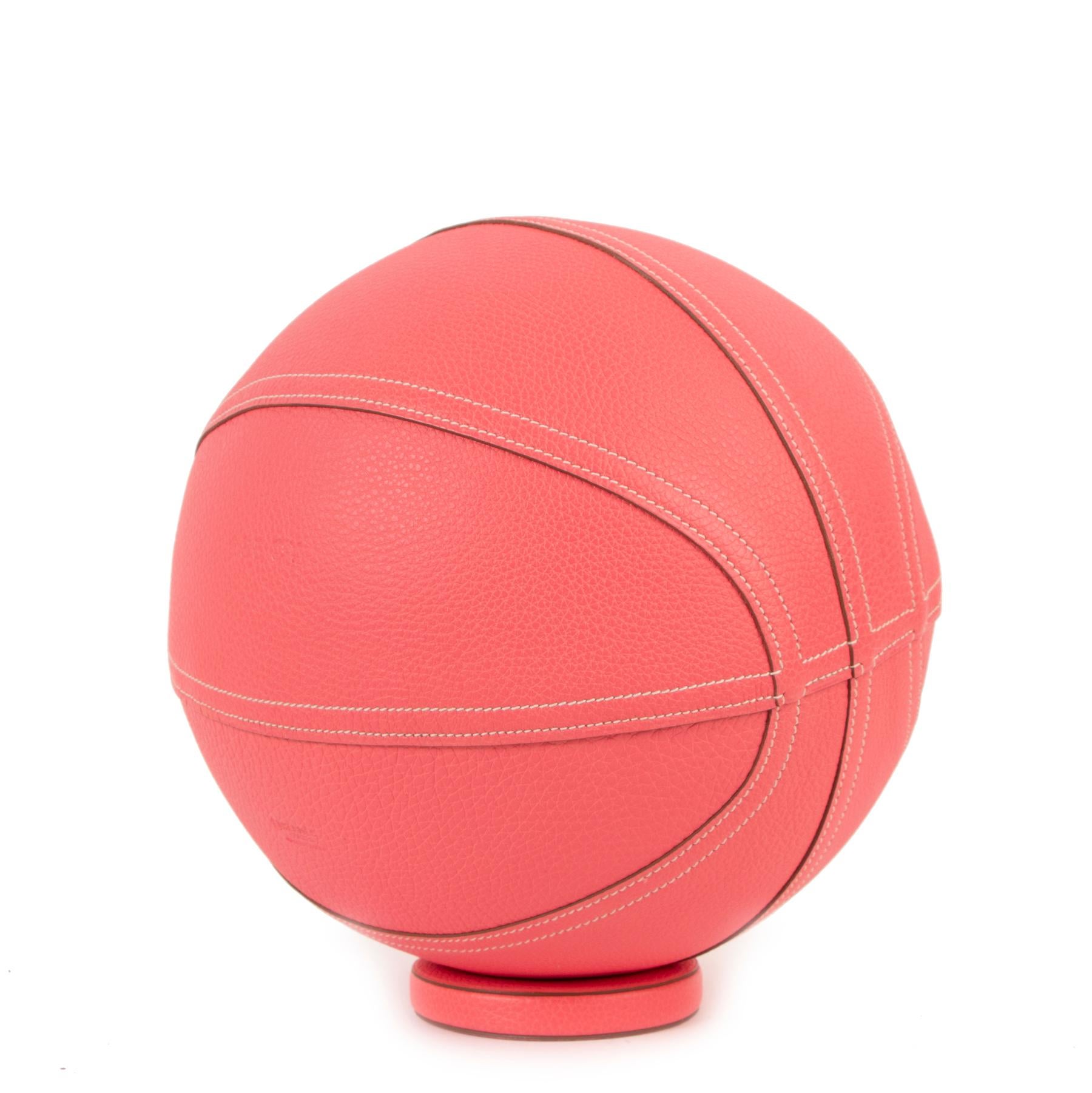 Pink Hermès Horizon Special Order Rose Confetti Togo Basketball For Sale