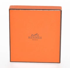 Hermes Horn and Lacquer Earrings