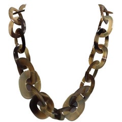 Hermes Horn Necklace