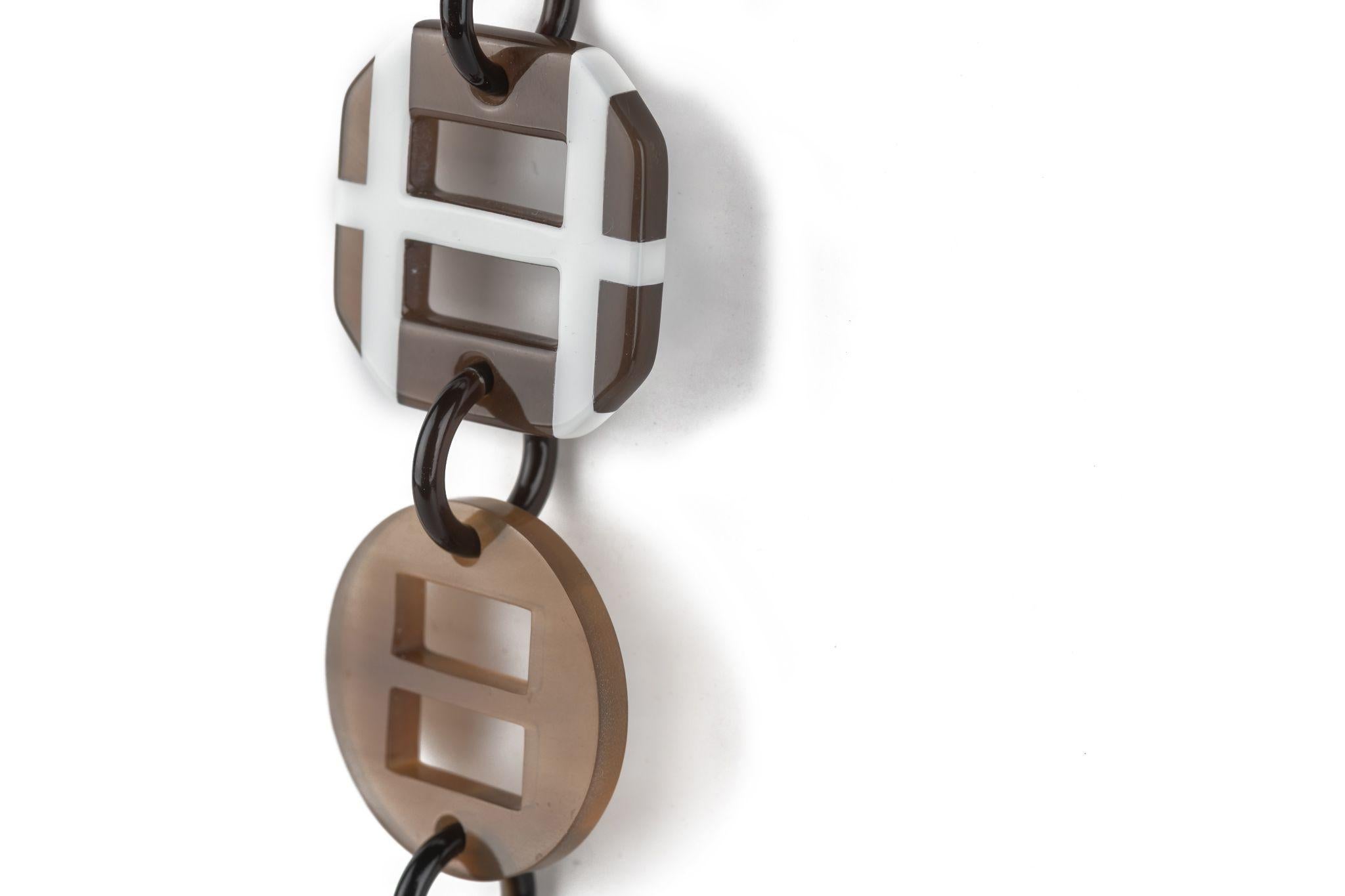 Hermès Horn Opus Long Necklace For Sale 1