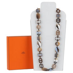 Hermès Horn Opus Long Necklace