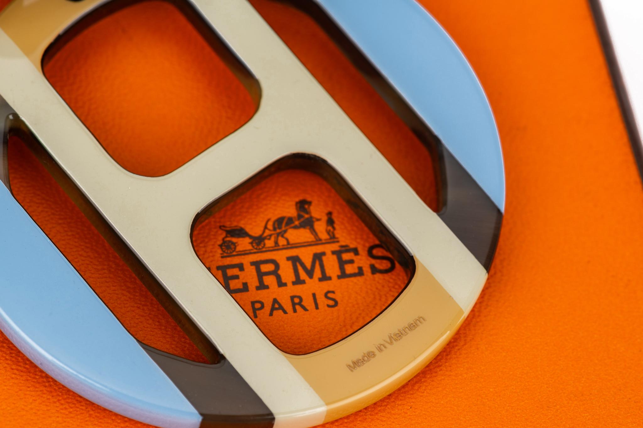 Collier à pendentifs en corne Hermès Excellent état à West Hollywood, CA