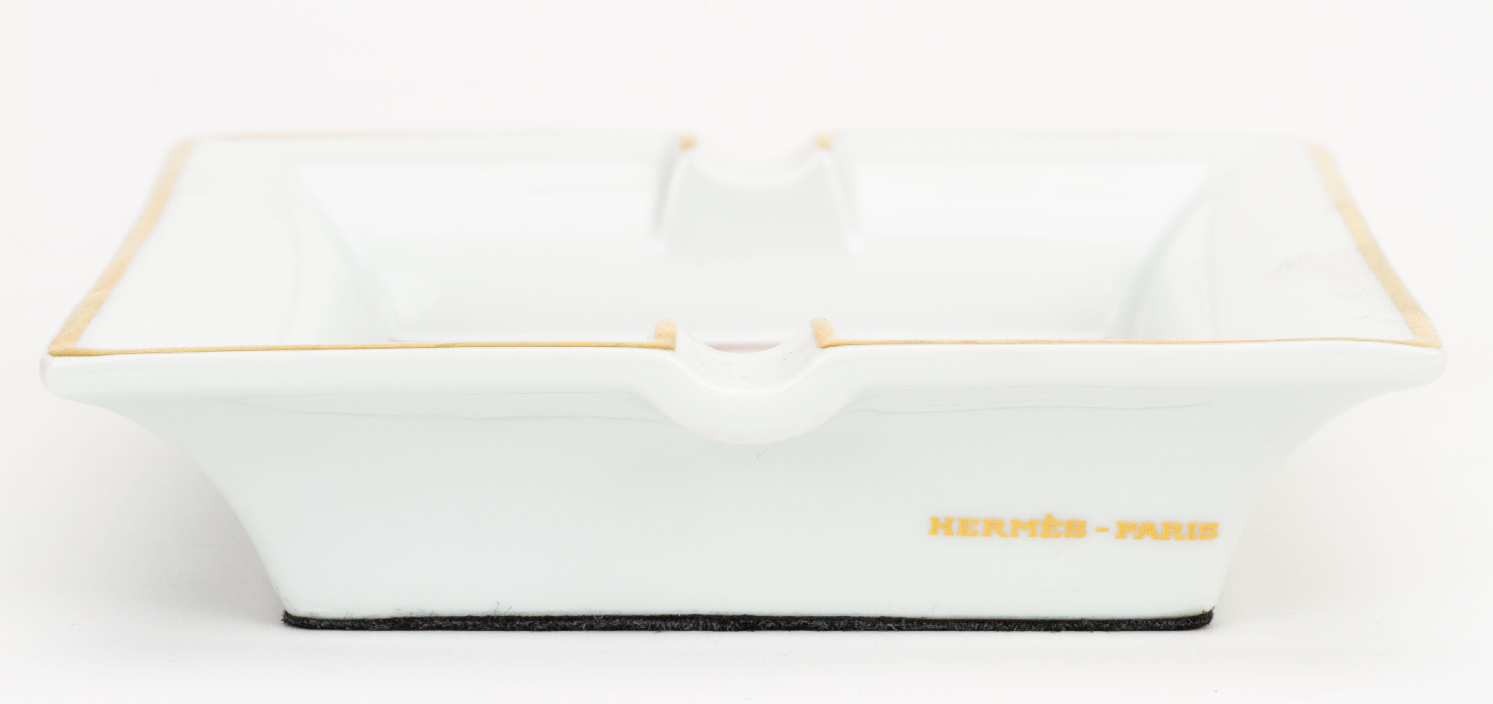 Hermès Horse and Carriage Ashtray im Zustand „Hervorragend“ im Angebot in West Hollywood, CA