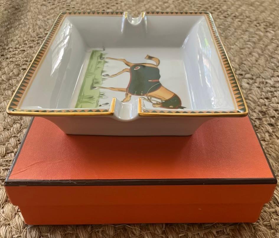 Hermes Pferd Aschenbecher Vide Poche (Französisch) im Angebot