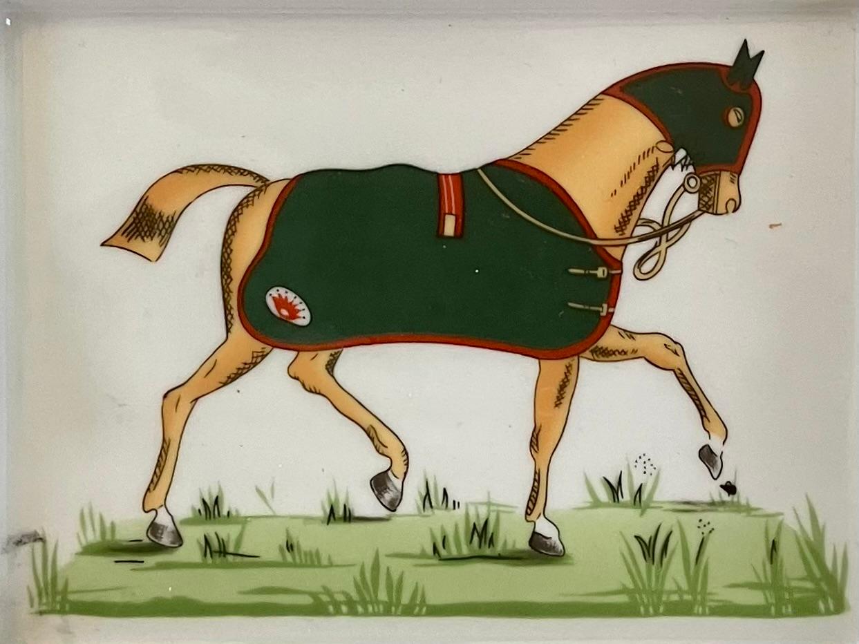 Hermes Pferd Aschenbecher Vide Poche (20. Jahrhundert) im Angebot