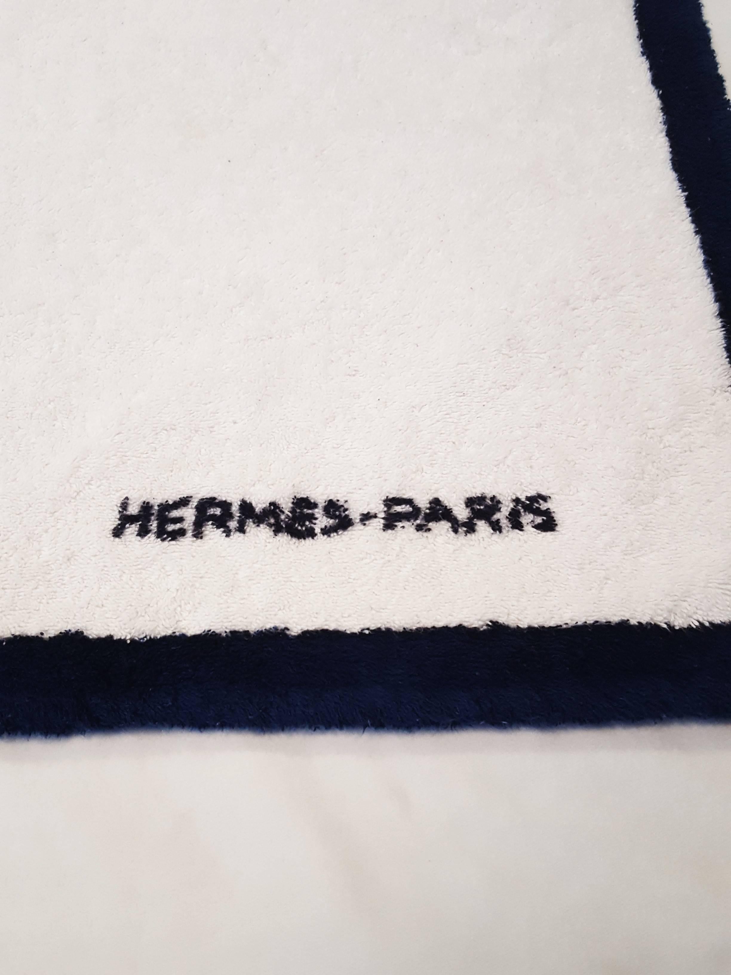 Presenting a rare Hermes Horse Beach Towel that will make a statement on the beach, at a resort, on a cruise, on your yacht or by the pool! Lush and thirsty 100 cotton! Colors feature 