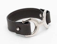 Hermès Pferdegebiss-Armband Brown