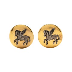 Boucles d'oreilles cheval Hermès