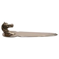 Hermes Horse Head / Equestrian Letter Opener, 1960s France