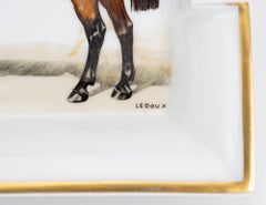 Hermès Horse Ledoux Porcelain Ashtray