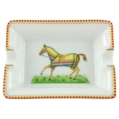 Hermès Horse Motif Ashtray 2her824