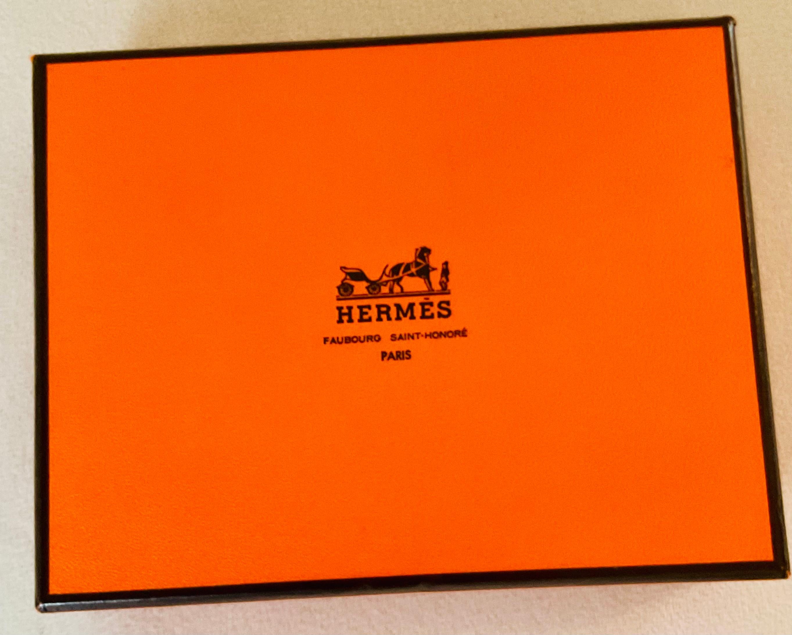 Carte da gioco Hermes Horse Pattern Trump Silver Edges 2Decks Edizione Limitata in vendita 2