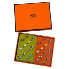 Hermes Horse Pattern Spielkarten Trump Silver Edges 2Decks Limited Edition