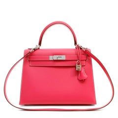 Hermès Hot Pink Epsom 28 cm Kelly Sellier Candy Collection