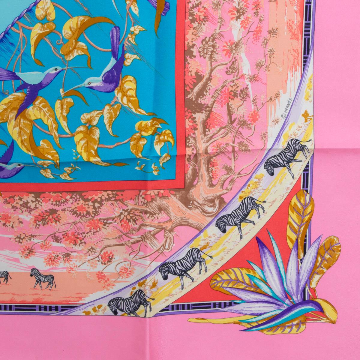 hot pink hermes scarf