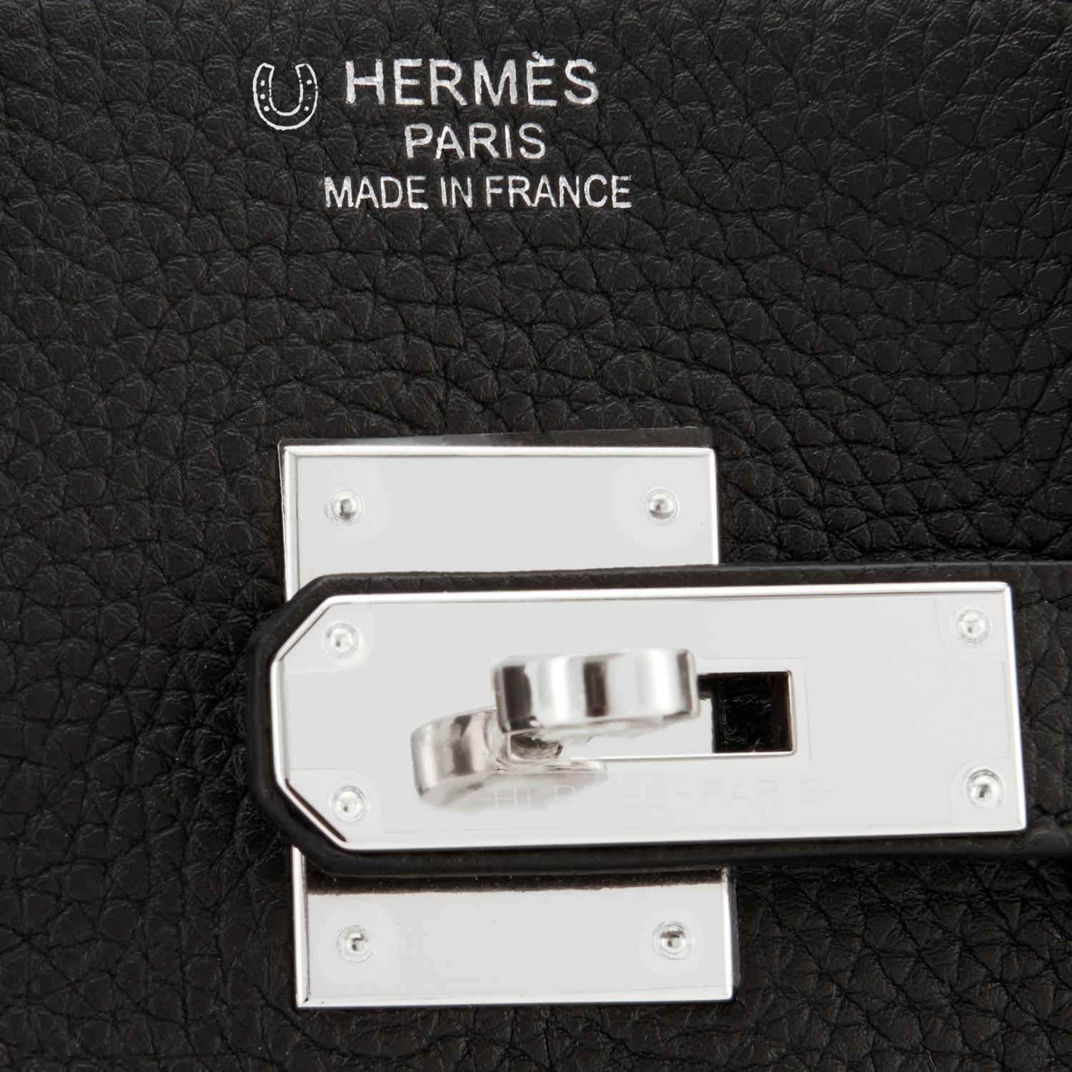 Hermes HSS Birkin 35 Black Indigo Blue Togo Bag VIP Exclusive Y Stamp, 2020 In New Condition In New York, NY